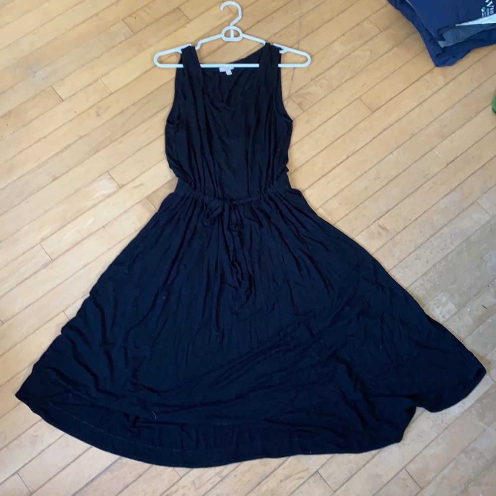 Black Jersey GAP dress.